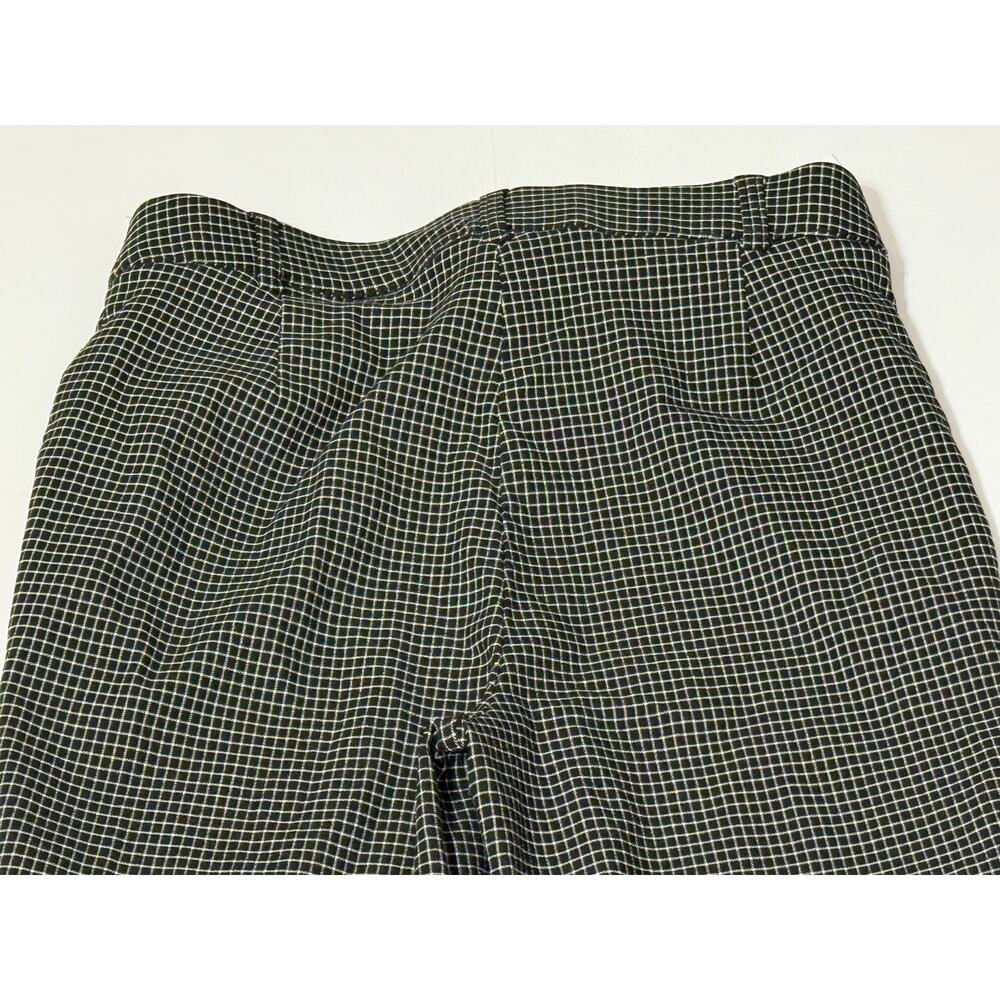 Rafaella Black and White Checked Pants, Size 8 - Picture 3 of 6
